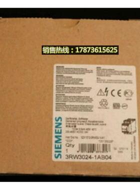 非实价议价议价控制保护器 3RW3034-1AB04/1AB14 现货 3RW30341AB