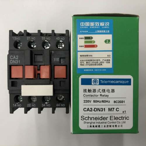 非实价议价议价原装正品CA2-DN31M7C AC220V 3开1闭接触器式中间