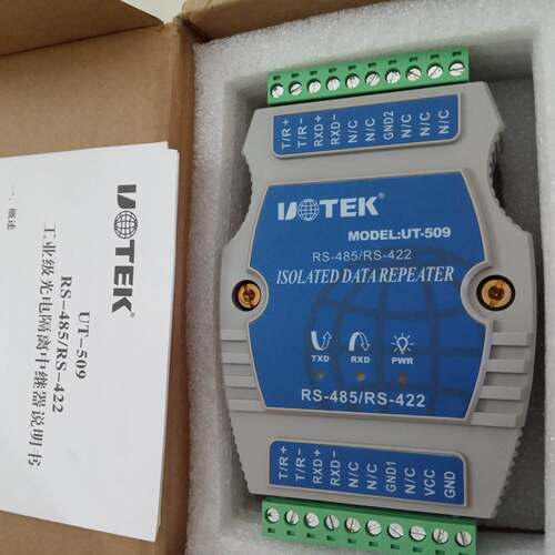 非实价议价议价UTEKUT-509工业级通信隔离器RS-485/422转换器非实