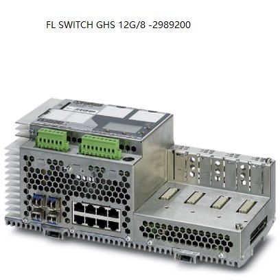 非实价议价议价FL SWITCH GHS 12G/8 -2989200以太网千兆位模块化