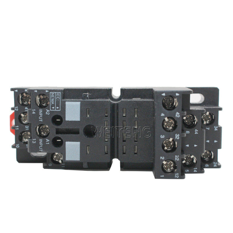 非实价议价议价9年老店 施耐德 小型中间继电器底座RXZE2M114螺钉