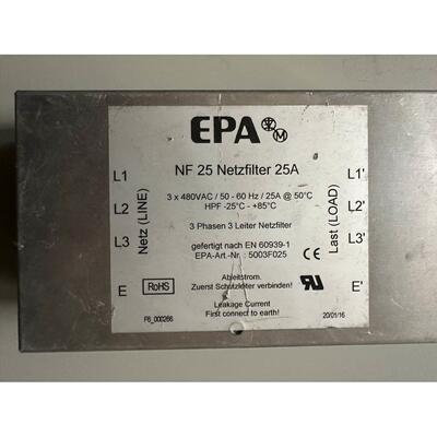 非实价议价议价NF 25 Netzfilter 25A  英国 480VAC 25A 三相电源