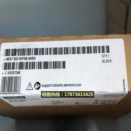 非实价议价议价6ES7532-5HF00-0AB0模拟输出8U高速型16位分辨率6E