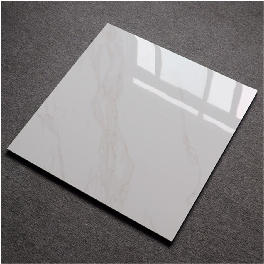 爵士白全抛釉地砖80x80客厅卧室酒店防滑地板砖全瓷通体玻化瓷砖