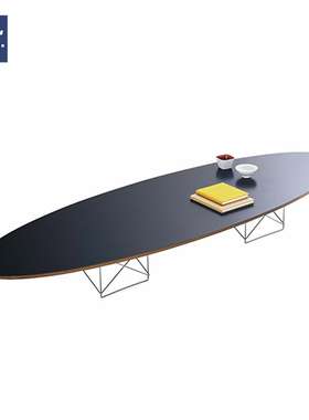 AIVTAI/办公设计师家具eames elliptical table伊姆斯椭圆餐桌