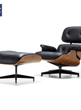 AIVTAI/设计师家具eames lounge chair and ottoman伊姆斯躺椅