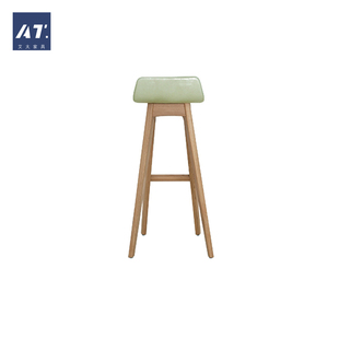 AIVTAI/实木设计师家具morph bar stool变形吧凳咖啡厅休闲凳