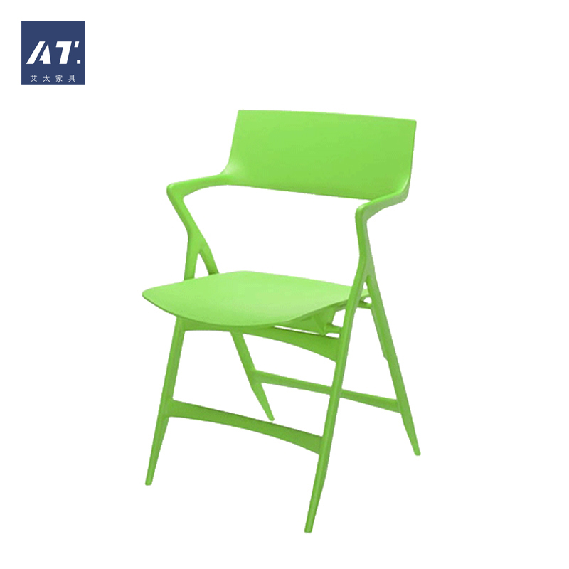 AIVTAI/经典设计师家具dolly folding chair多莉折椅塑料餐椅