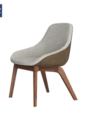 AIVTAI/创意设计师家具morph dining chair变形餐椅实木会客椅