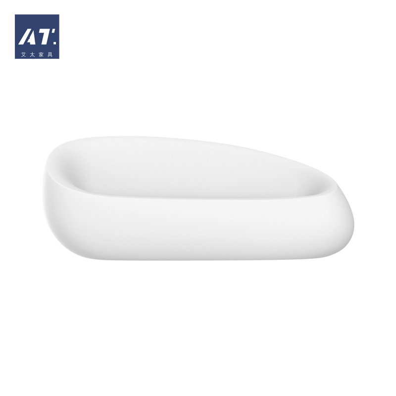 AIVTAI/创意设计师家具stone sofa石头沙发玻璃钢户外休闲沙发