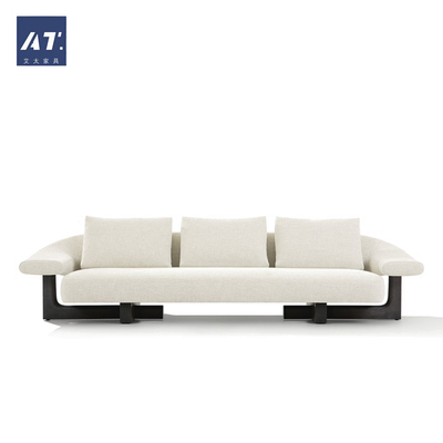 AIVTAI设计师家具实木双人沙发