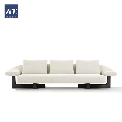 AIVTAI设计师家具实木双人沙发
