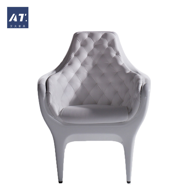 AIVTAI/设计师家具 poltronas showtime armchair真皮沙发椅