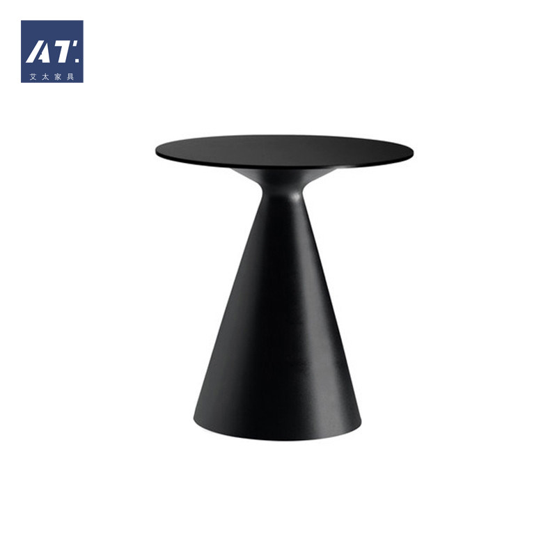 AIVTAI/创意设计师家具cone table锥形茶几 玻璃钢餐台小边桌