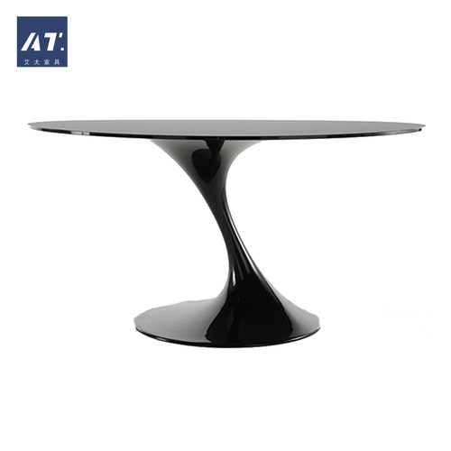 AIVTAI/创意设计师家具atatlastable进口玻璃钢高档西餐厅餐台