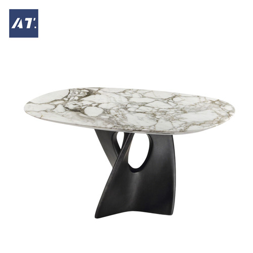 AIVTAI意式轻奢大理石餐桌