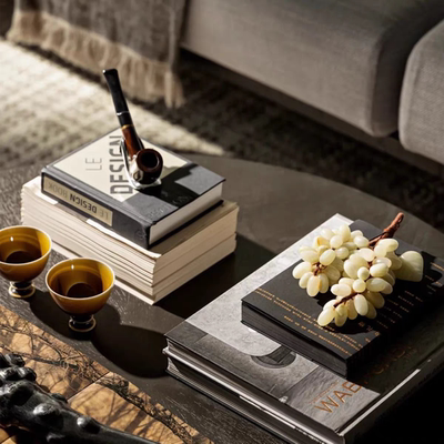 新中式样板间茶几摆件装饰氛围感宋代美学洽谈区软装好物陈列搭配