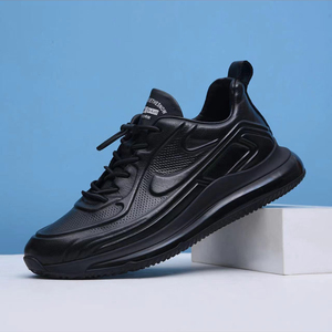 男鞋2026春秋新款潮真皮运动鞋男士休闲百搭气垫软底头层牛皮皮鞋