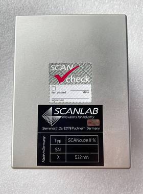 询价购-德国进口scanlab振镜scancube 14光斑绿光 5