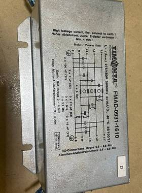 询价购-拆机TIMONTA滤波器议价进口二手三相四