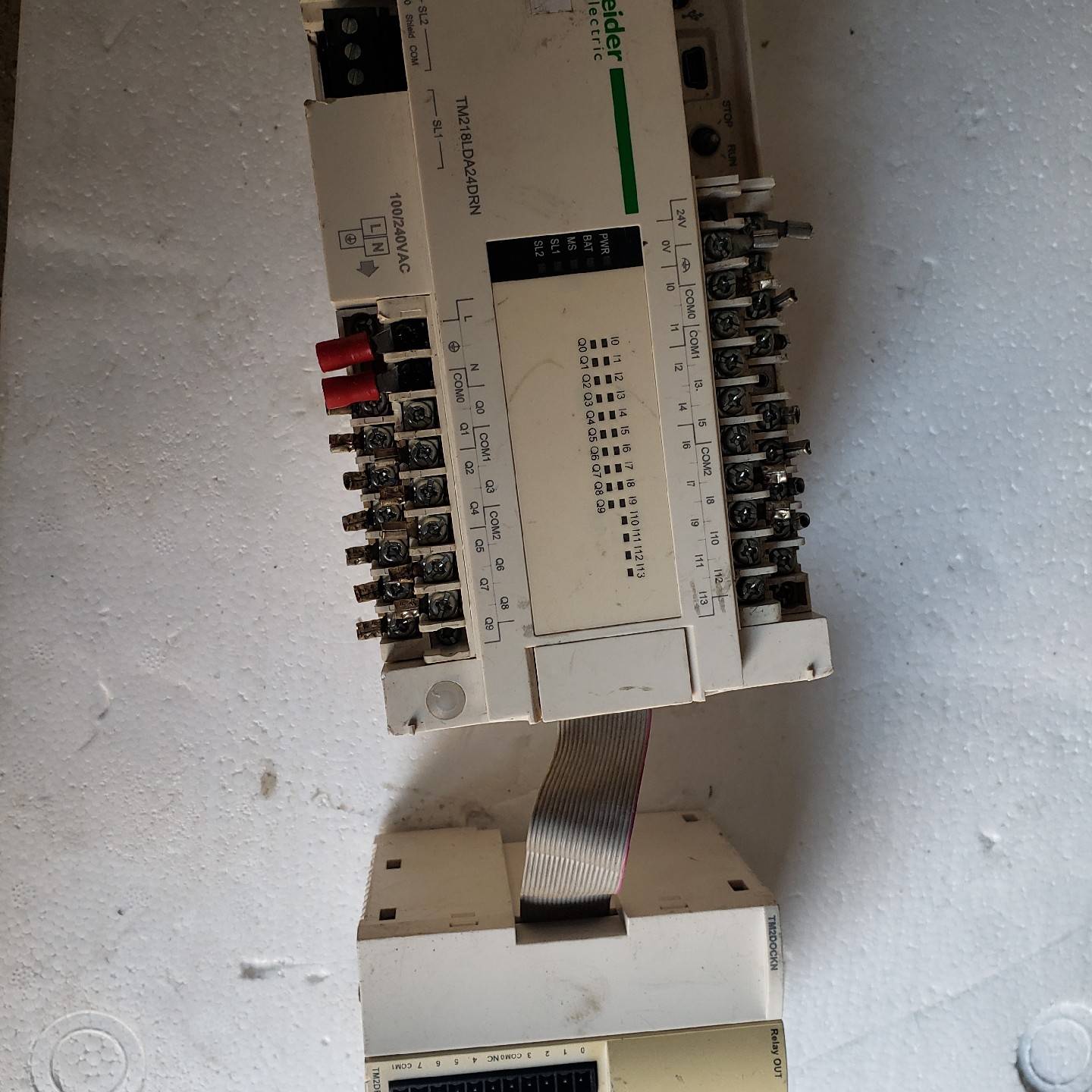 询价购-施耐德PLC一套,好坏不知120当配件出