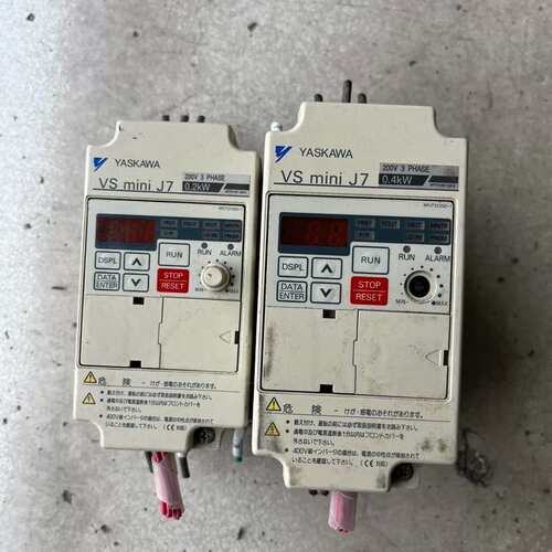 议价~安川变频器J7AA20P2 0.2kw 单价150~可维修