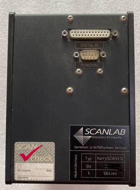 询价购-德国进口scanlab振镜hurryscanII14光斑 1