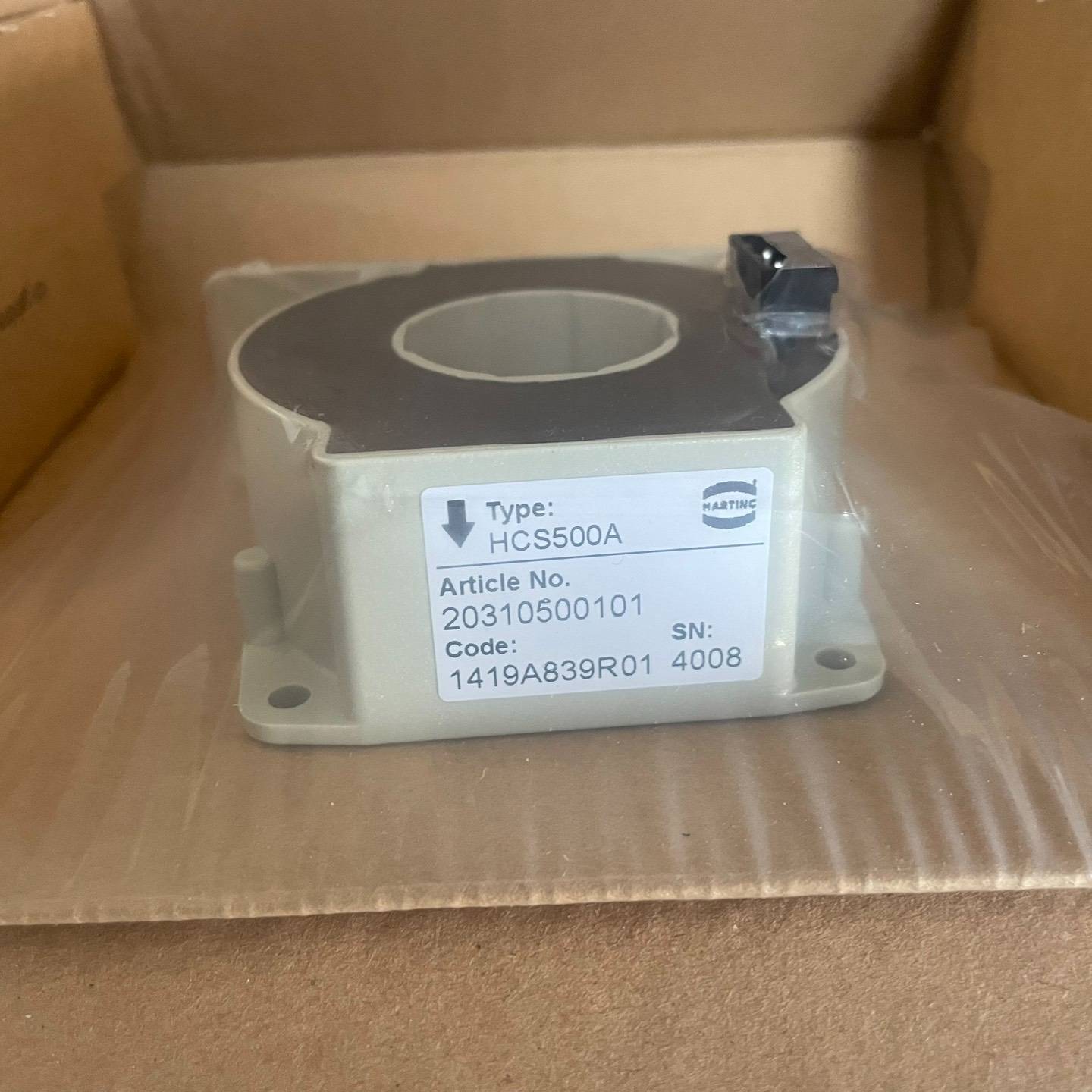 询价购-浩亭Harting电流传感器HCS 500A，全新原