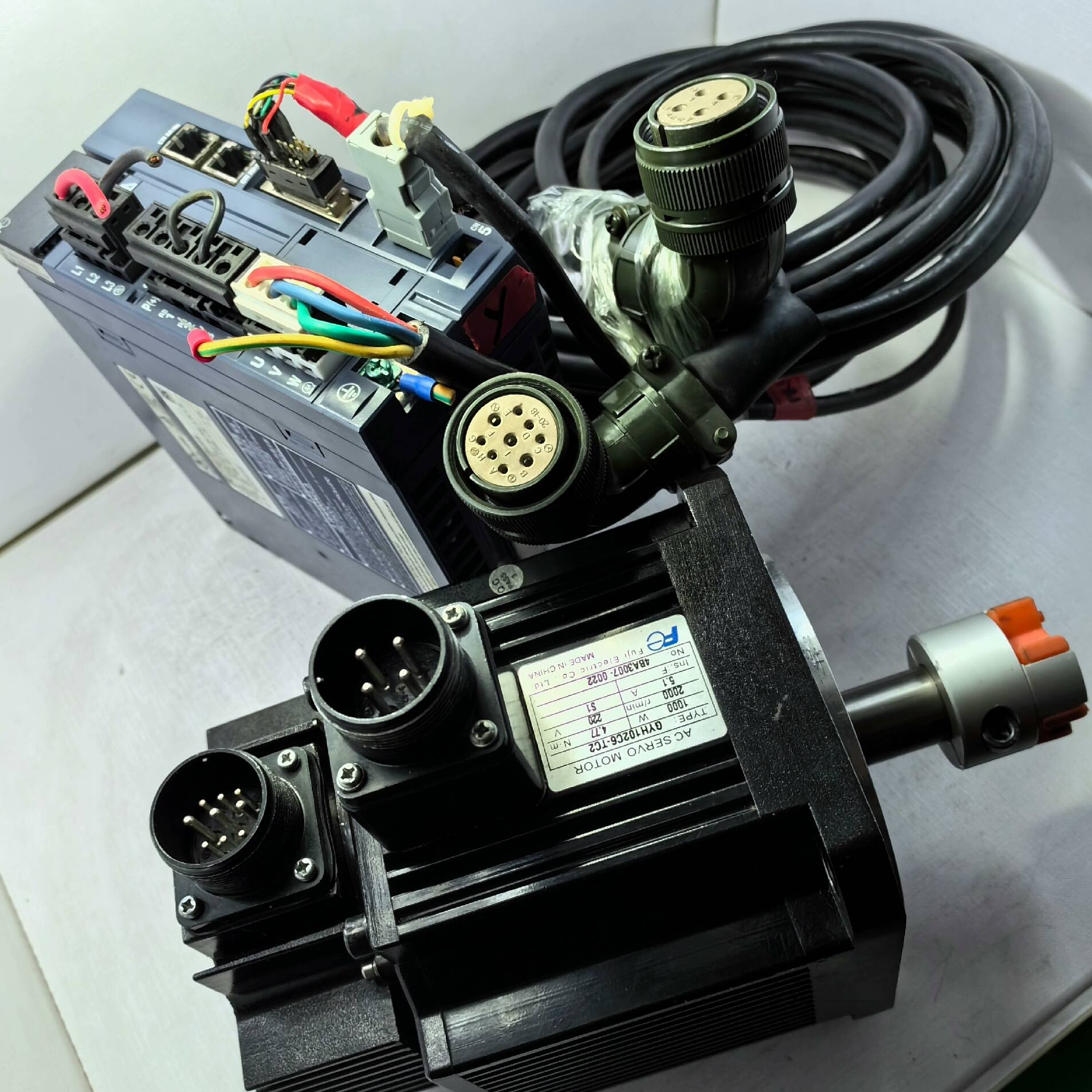 询价购-整套富士驱动器+电机PYH751F5-VV2 220V 75