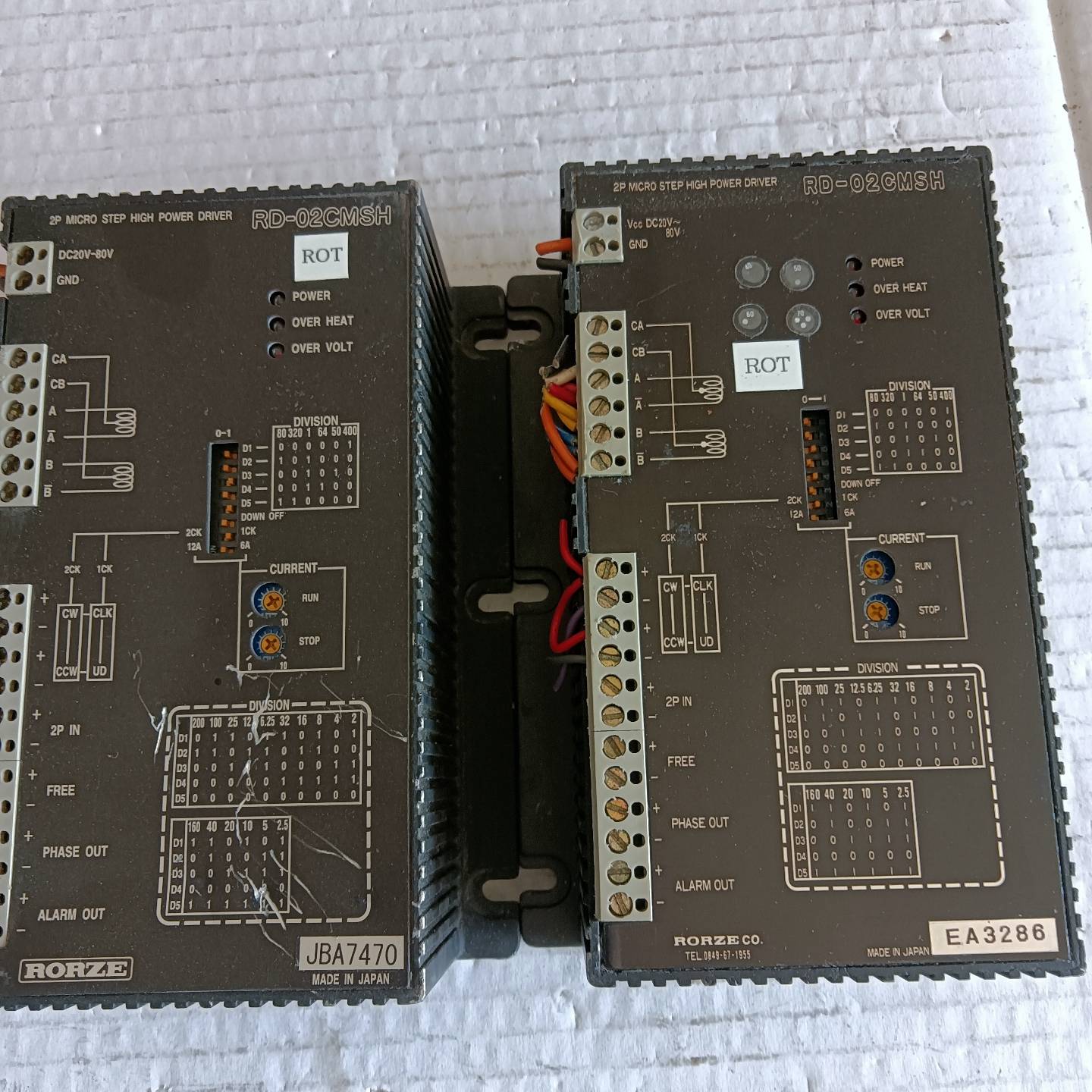 询价购-日本RORZE乐孜步进驱动器RD-02CMSH，2个