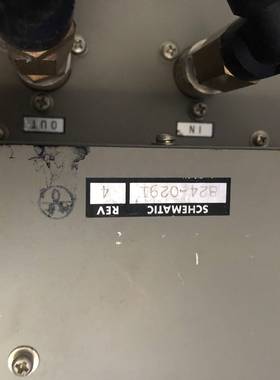 询价购-半导体设备备件SCHEMATIC 824-0291实物拍
