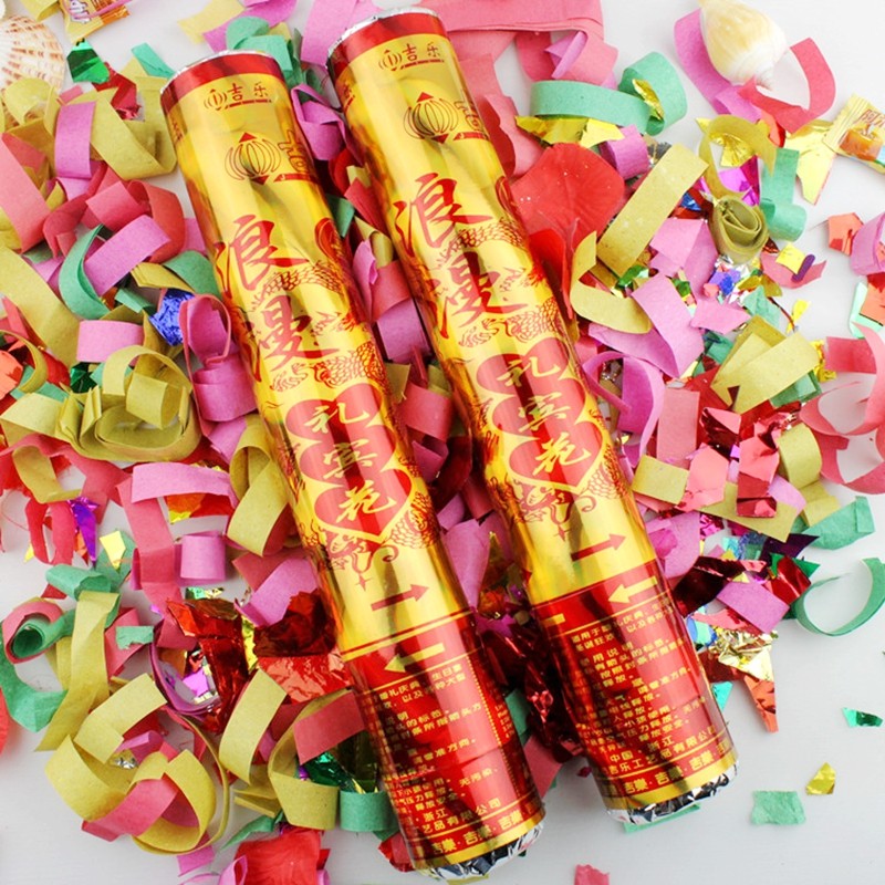 精品造型礼花瓣庆典精美礼宾花彩条高档60内含666枚爱心10根包邮