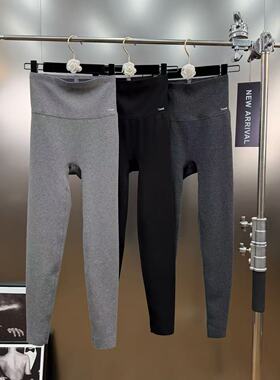 柚子mm2025年秋冬季修身提臀鲨鱼裤女加绒保暖打底裤瘦腹塑身裤子