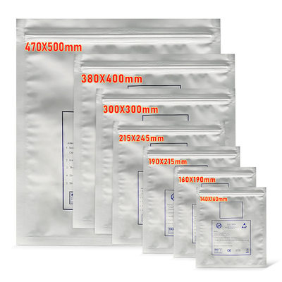 防静电铝箔真空袋 平口led灯带静电袋三边封防潮印刷自封包装袋