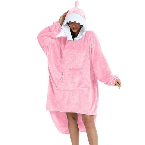 hoodieoversizedwearable毛毯
