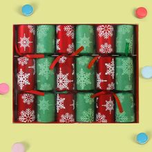 Christmas cracker included contents paper hats, jokes 6pcs