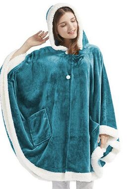 H oodie blanket hoodie winter warm澳洲跨境懒人电视毯睡袍斗篷