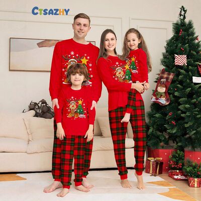 Christmaspajamas跨境圣诞睡衣