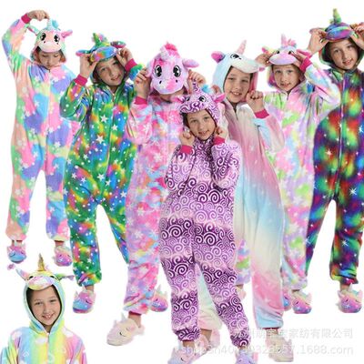 jumpsuit cosplay pajamas couple跨境情侣睡袋连体衣家居服睡衣