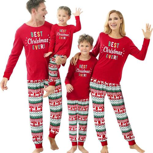 Christmas cosplay pajamas pyjamas family set2025圣诞亲子睡衣