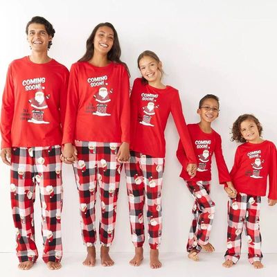 Christmas cosplay pajamas pyjamas family set2025圣诞亲子睡衣