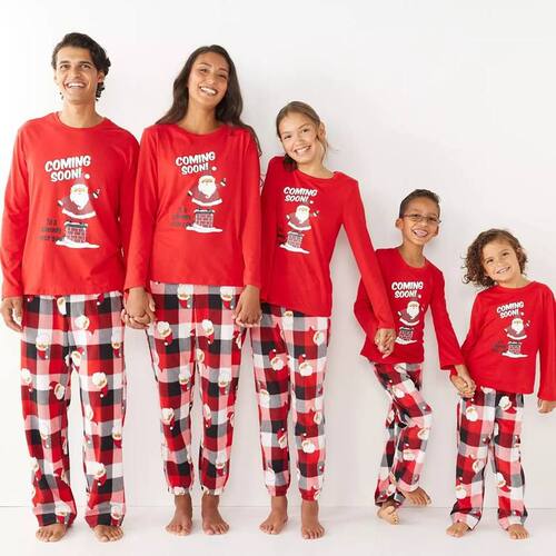 Christmas cosplay pajamas pyjamas family set2025圣诞亲子睡衣