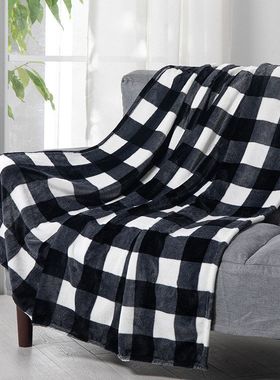 sofa TV blanket office blanket gift沙发法兰绒毯办公室礼品毯