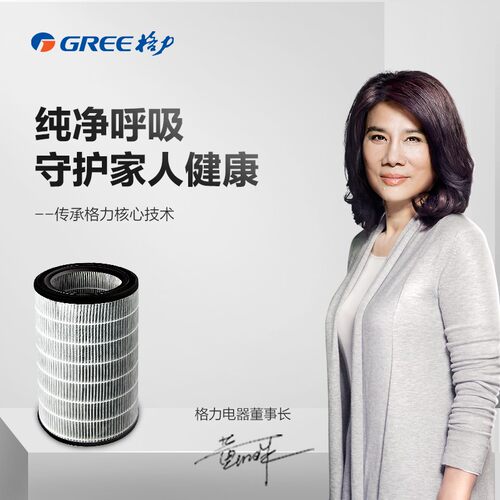 格力空气净化器滤芯简易更换