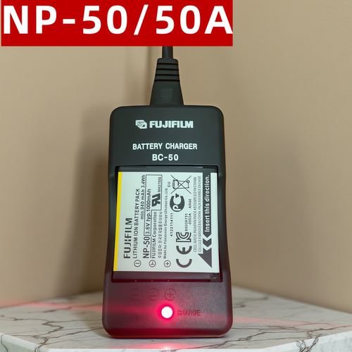 适用富士NP-50/50A电池F50/60 F75/85 F100/200 X10/20相机充电器
