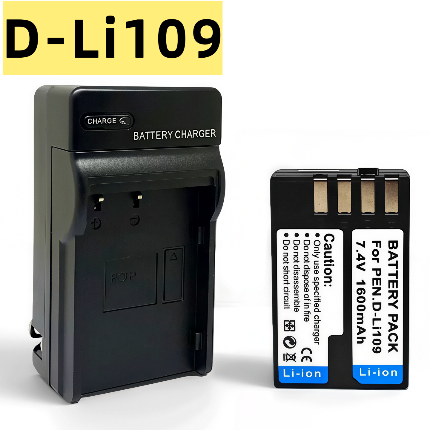 D-Li109电池充电器适用宾得KR KP KS2 KS1 K2 K30/50 K70/500相机