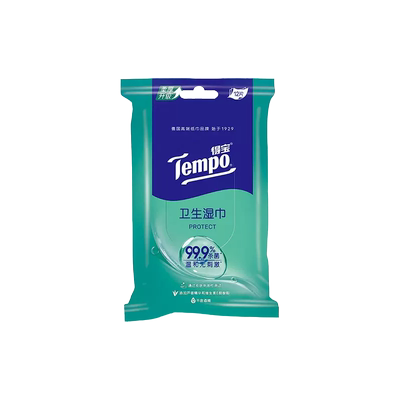 Tempo去菌消毒便携随身装湿纸巾