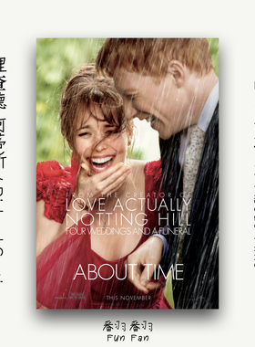 北欧简约客厅卧室装饰画时空恋旅人电影主题海报现代艺术墙面挂画