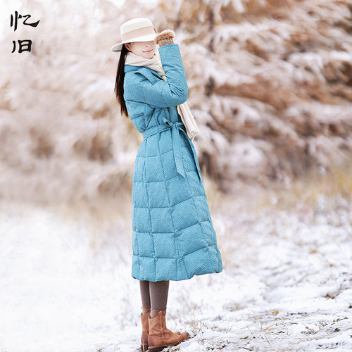 忆旧休闲新款潮保暖显瘦羽绒服