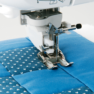 兄弟brother家用电动多功能缝纫机原装同步压脚送料夹棉多层拼布